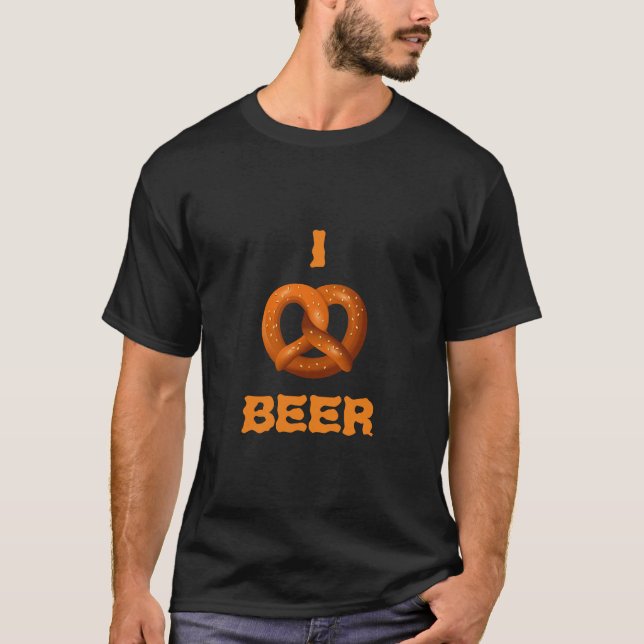 Eu adoro a camiseta Beer Oktoberfest (Frente)