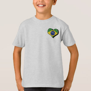Eu adoro a camiseta do Brasil