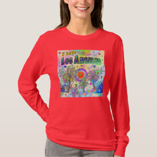 Eu adoro a camiseta do sonho profundo de Los Angel
