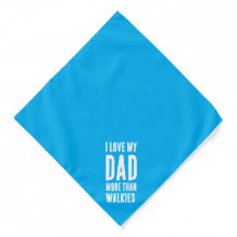 Eu adoro a minha bandana pai