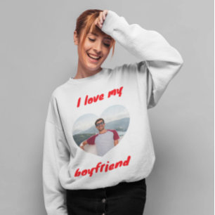 Eu adoro a minha camiseta namorado