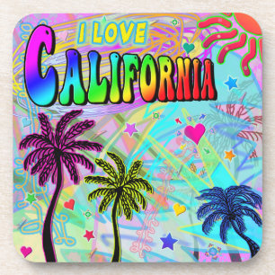 Eu adoro a Porta copos do California Vivid Romance
