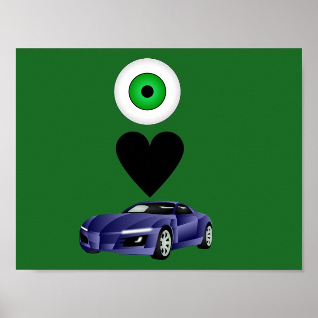 Eu adoro a poster do menino (Frente)