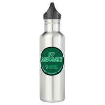 Eu Adoro Asfalto Garrafa De Água De Aço Inoxidável