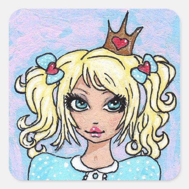 "Eu Adoro Bunnies Fluffy!" Adesivo (Frente)