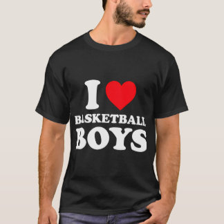 Eu Adoro Camisa De Basquete I Heart Basball Bo