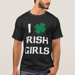 Eu Adoro Camisa De Raparigas Irlandesas