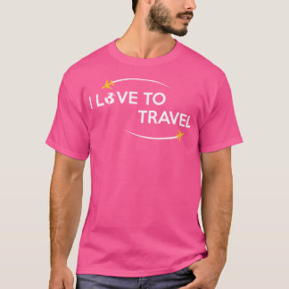 Eu Adoro Camisa Viagem