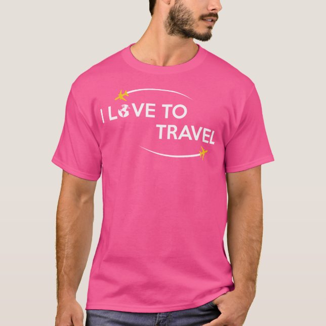 Eu Adoro Camisa Viagem (Frente)
