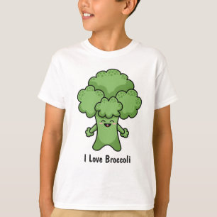 Eu Adoro Camiseta Broccoli