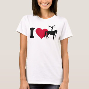 Eu adoro camiseta de cavalo