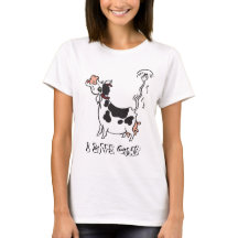 Eu Adoro Camiseta De Vacas