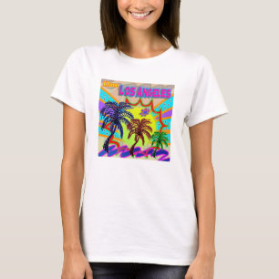 Eu adoro camiseta eterna de Los Angeles
