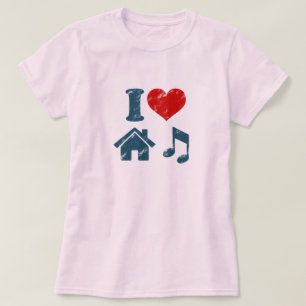Eu Adoro Camiseta Musical House