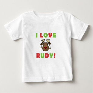 Eu adoro Camisetas e presentes de Rudy