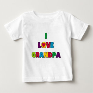 Eu adoro camisetas e presentes no vovô