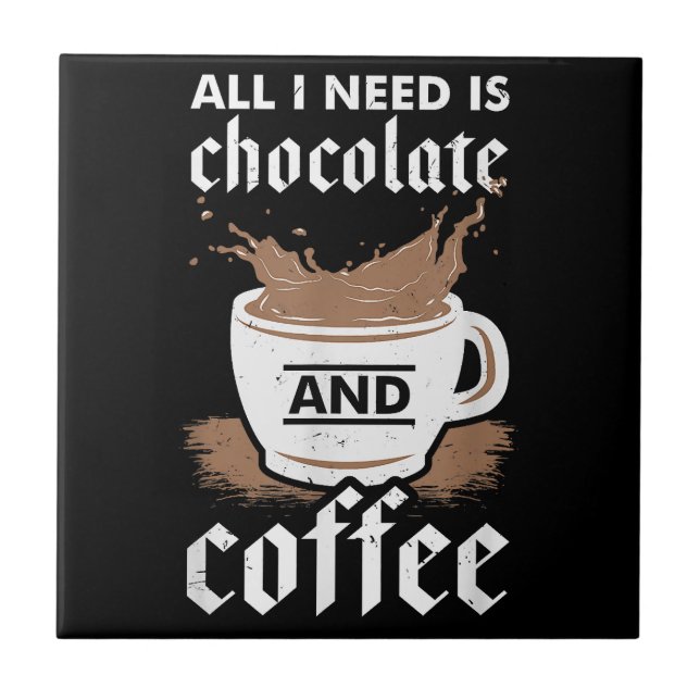Eu Adoro Chocolate E Café (Frente)