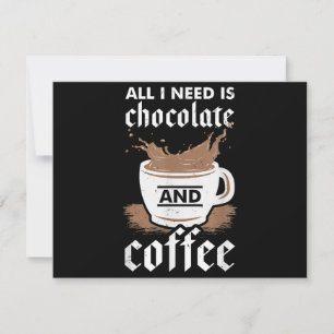 Eu Adoro Chocolate E Café