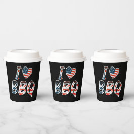 Eu adoro CHURRASCO, patriótico americano