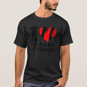 Eu Adoro Começar Na Camisa De T Pública
