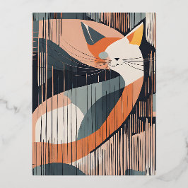 Eu adoro esta arte vetorial minimalista de gatos e