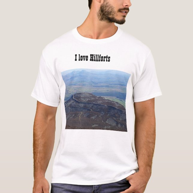Eu adoro forros de encosta, camisa (Frente)