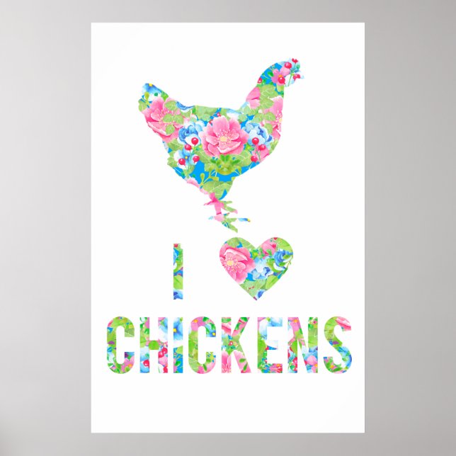 Eu adoro frango Poster especial (Frente)