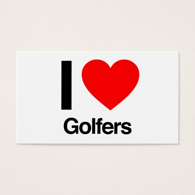 Eu adoro golfistas (Frente)