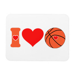 Eu adoro ímã de basquete