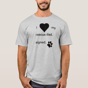 Eu Adoro Minha Camiseta Pai De Emergência