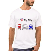Eu adoro minha mini camisa