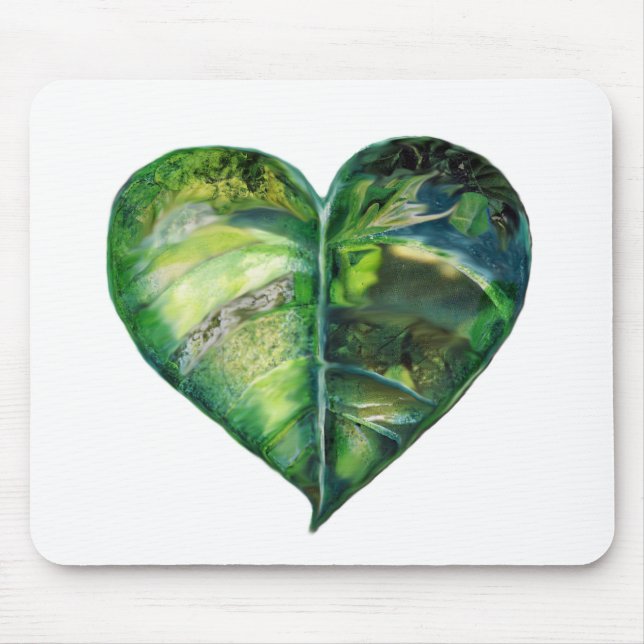 Eu Adoro Mousepad Verde (Frente)