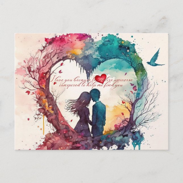 Eu adoro o cartão de presente do Art dia de os nam (Frente)