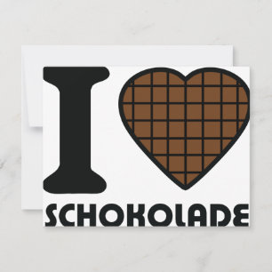 Eu adoro o ícone Schokolade