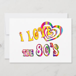 Eu adoro os anos 80