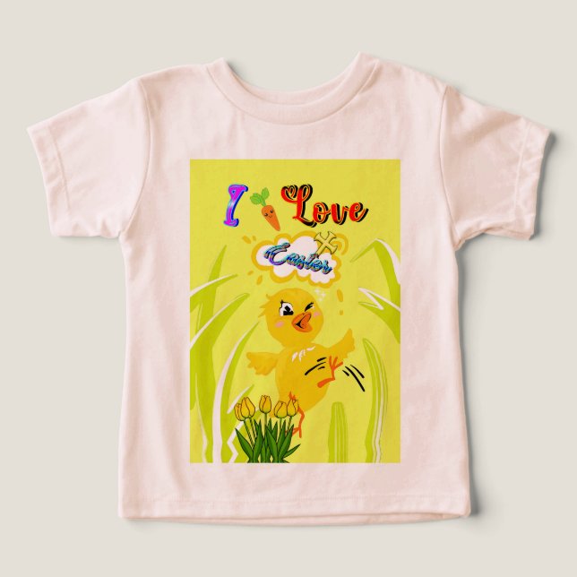 Eu adoro Páscoa (Design frontal)