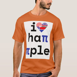 Eu adoro Pessoas felizes com a camisa x27x27 Lette