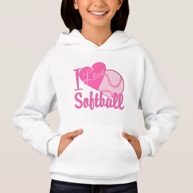 Eu Adoro Pink Softball (Frente)