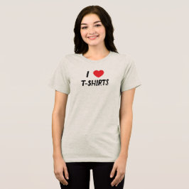 Eu adoro T-Shirts T-Shirt
