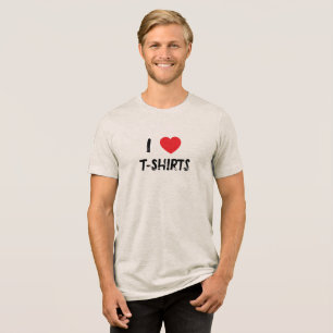 Eu adoro T-Shirts T-Shirt