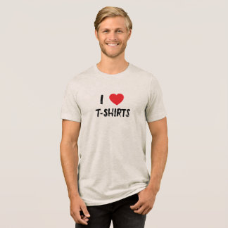 Eu adoro T-Shirts T-Shirt