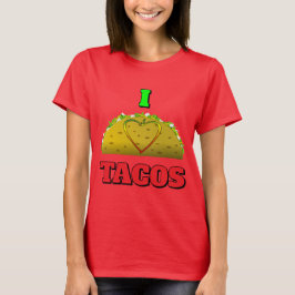 Eu adoro Tacos camisa camisas de camisa e casacos