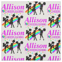 EU ADORO TECIDO PERSONALIZADO CHEERLEADING