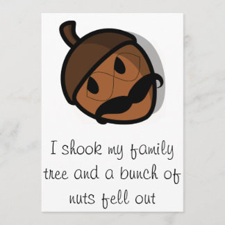 Eu agitei meus convites da reunião de família da