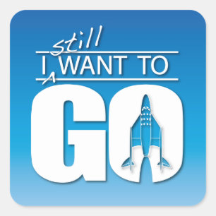 Eu ainda quero ir etiqueta