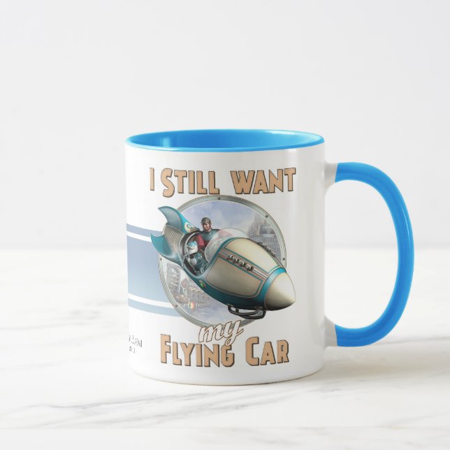 Eu ainda quero minha caneca do carro do vôo (Direita)