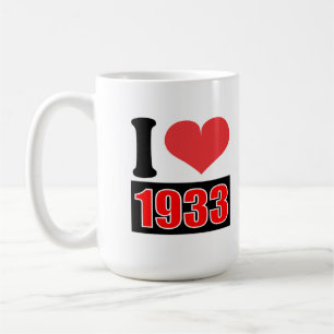 Eu amo 1933 - canecas