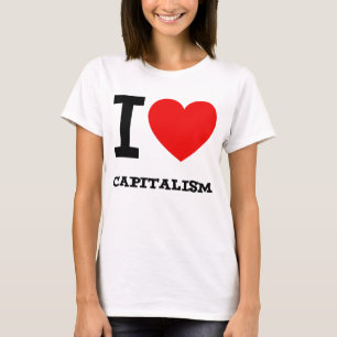 Eu amo a camisa das senhoras do capitalismo