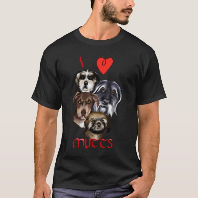 Eu amo a camisa das vira-latas (Frente)