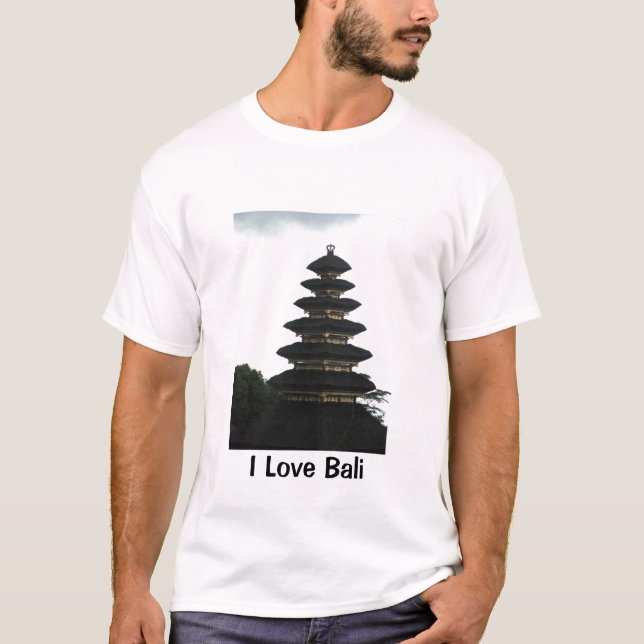 Eu amo a camisa de Bali (Frente)